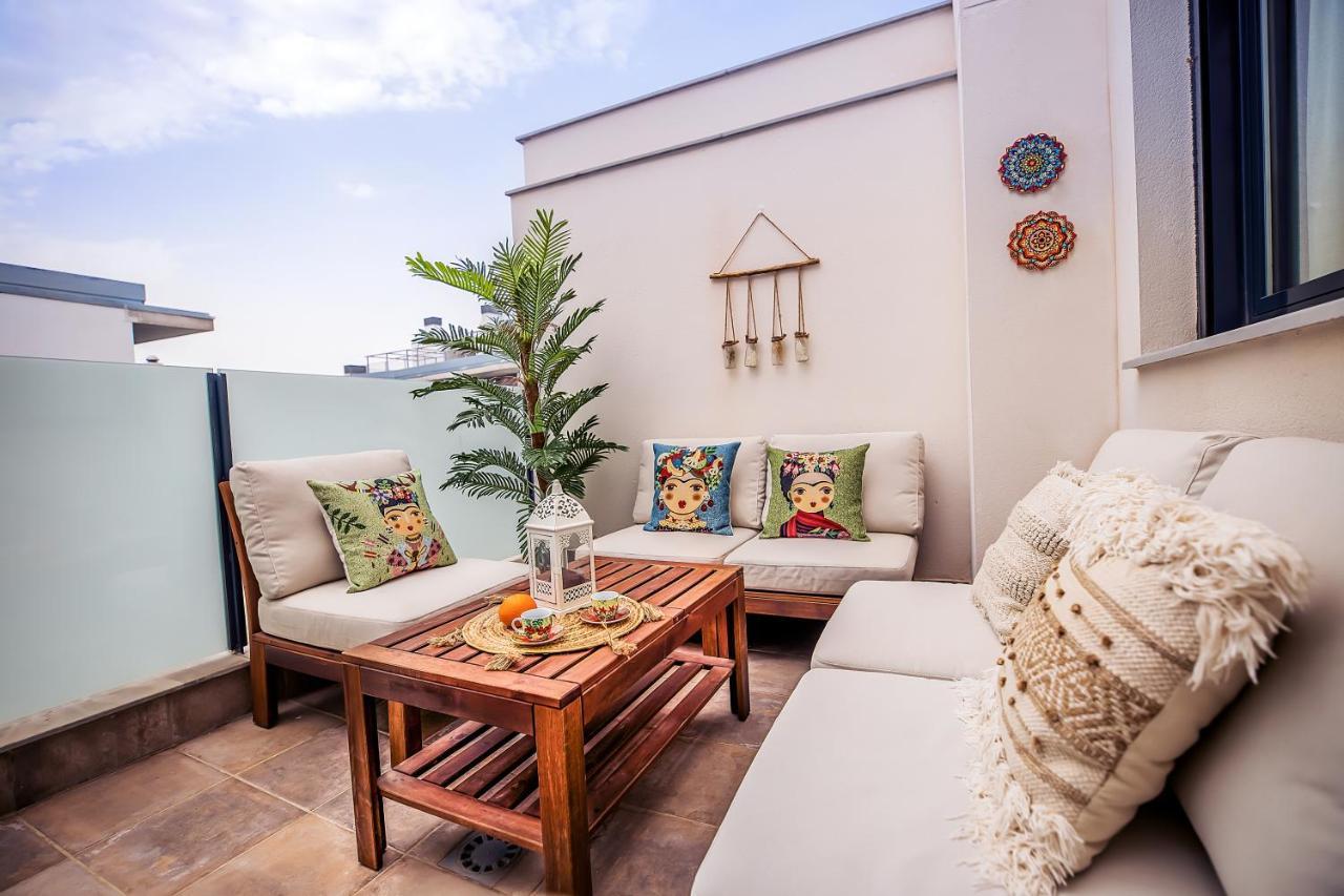Appartamento Apartamento azul de Rota Esterno foto